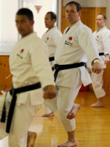 Bild: R. Schinck Training im JKA Headquarters Tokyo